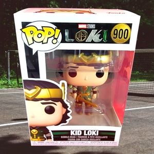 Kid loki funko # 900 (nib) with pop protector